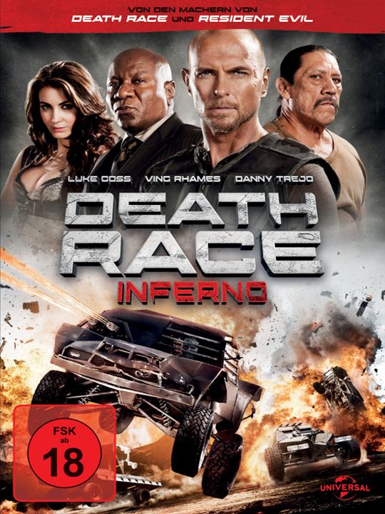 Death Race 3: Inferno : Kinoposter