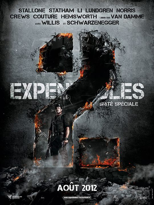 The Expendables 2 - Back for War : Kinoposter