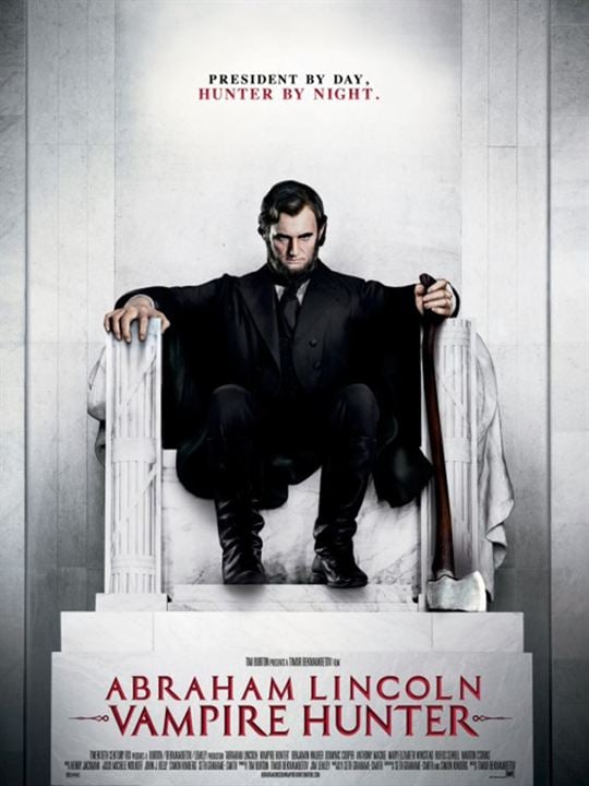 Abraham Lincoln Vampirjäger : Kinoposter