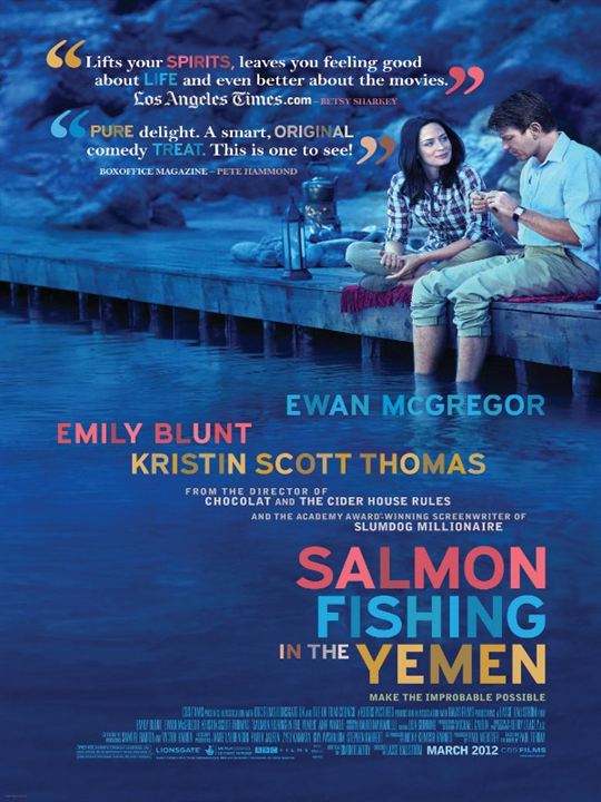 Lachsfischen im Jemen : Kinoposter