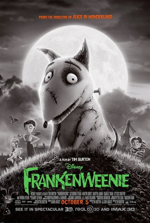 Frankenweenie : Kinoposter