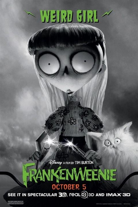 Frankenweenie : Kinoposter