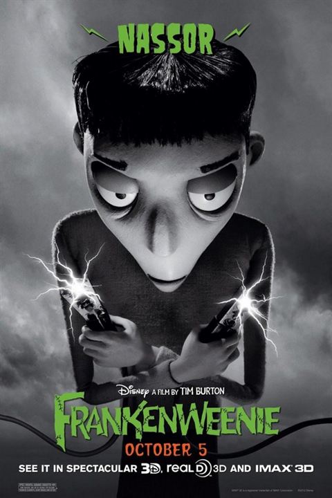 Frankenweenie : Kinoposter