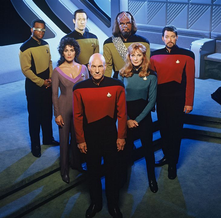 Raumschiff Enterprise: Das nächste Jahrhundert : Bild Brent Spiner, Gates McFadden, Jonathan Frakes, LeVar Burton, Marina Sirtis