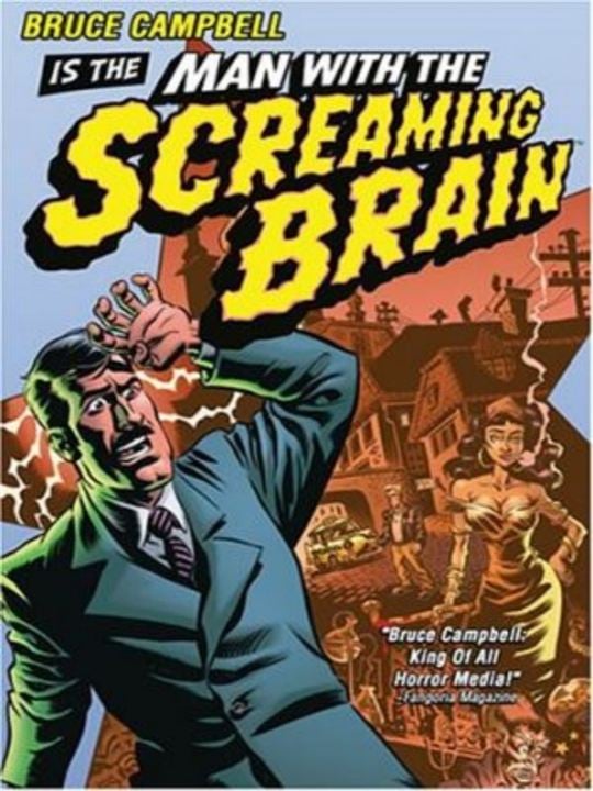 Man With the Screaming Brain : Kinoposter