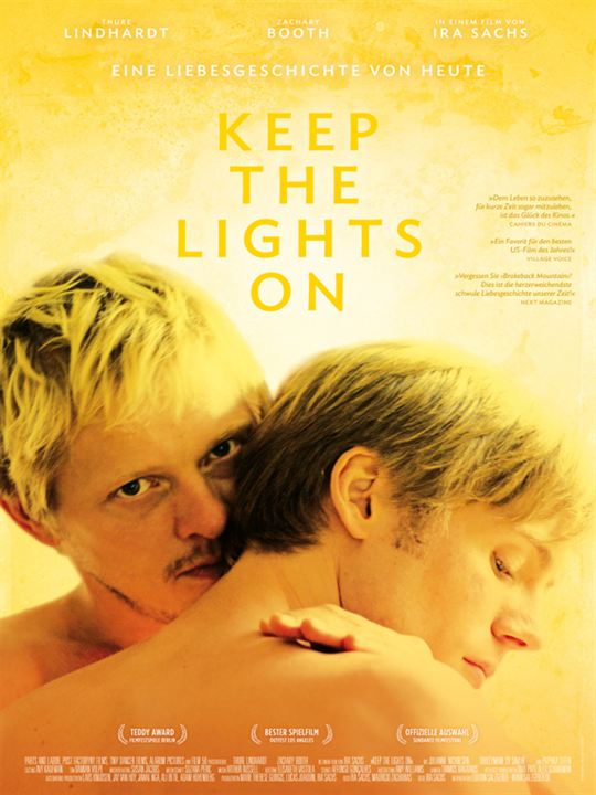Keep the Lights On : Kinoposter
