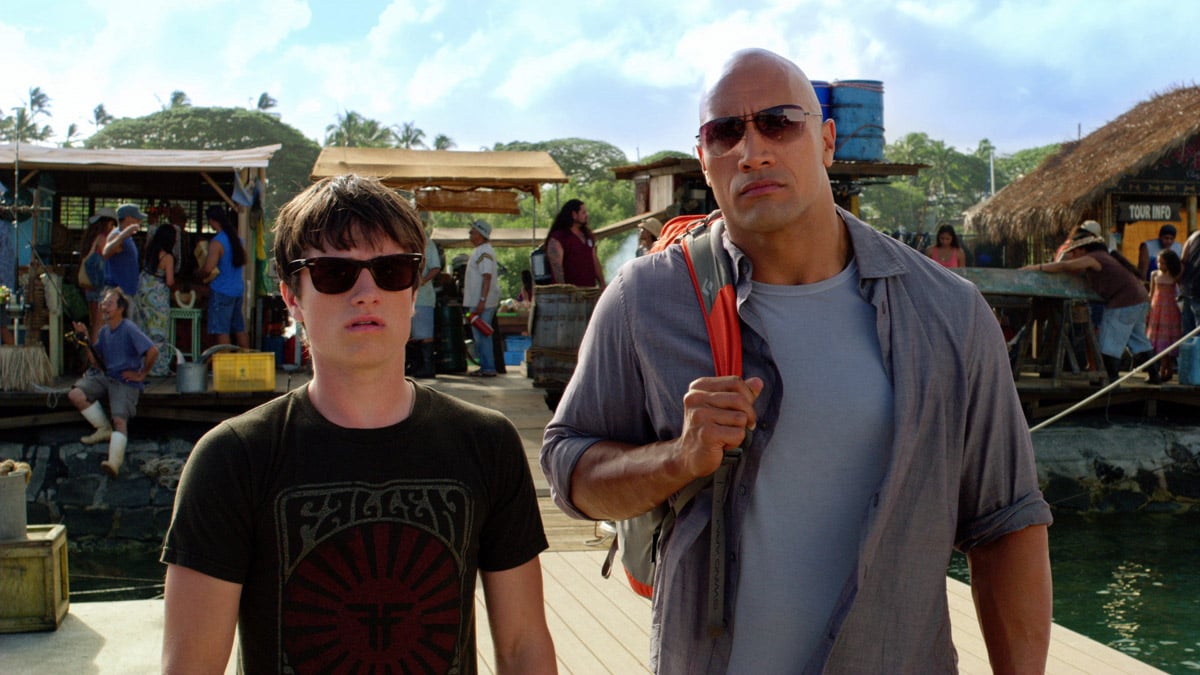 Die Reise zur geheimnisvollen Insel : Bild Brad Peyton, Dwayne Johnson, Josh Hutcherson