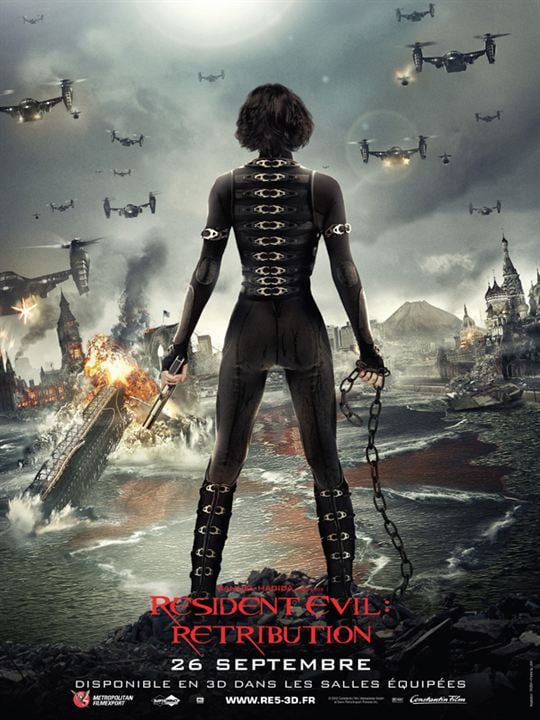 Resident Evil 5: Retribution : Kinoposter