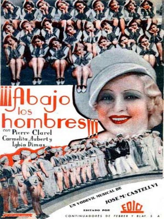 ¡abajo los hombres! : Kinoposter