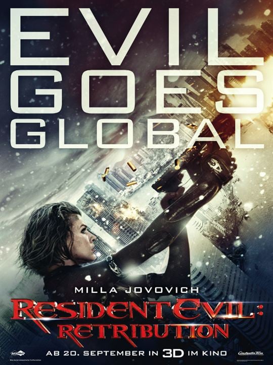 Resident Evil 5: Retribution : Kinoposter