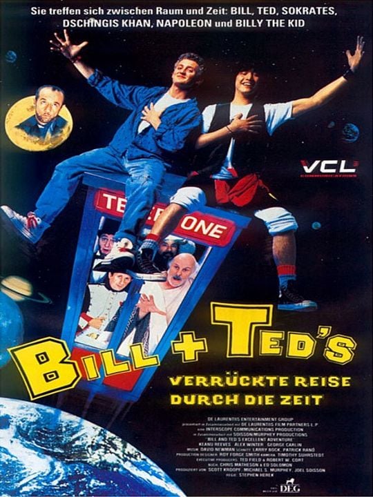 Bill & Teds verrückte Reise durch die Zeit : Kinoposter