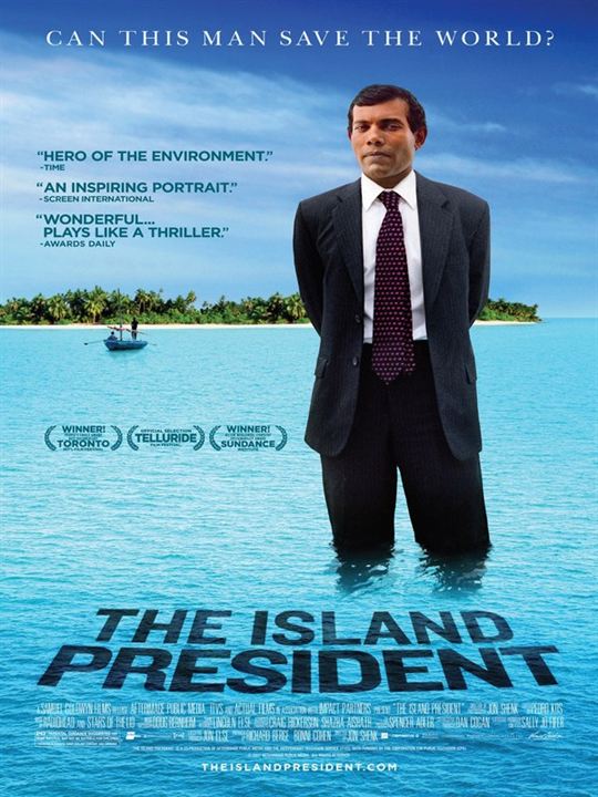 The Island President : Kinoposter