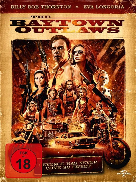 The Baytown Outlaws : Kinoposter