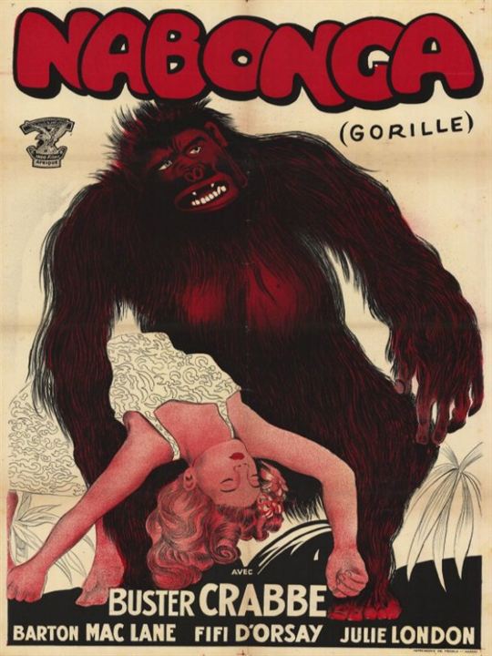 Die Rache des Gorilla : Kinoposter