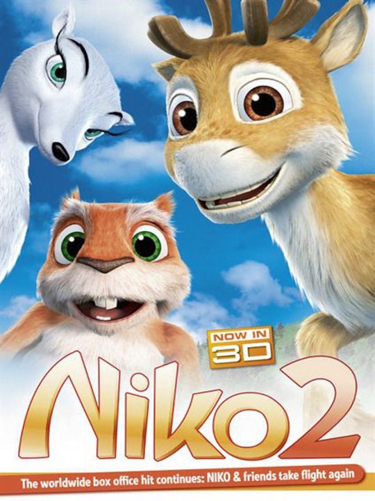 Niko 2 - Kleines Rentier, großer Held : Kinoposter