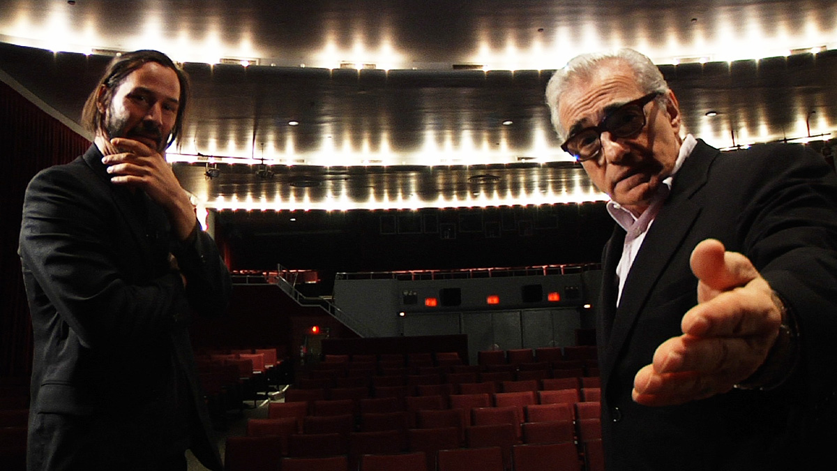 Side by Side : Bild Martin Scorsese, Keanu Reeves