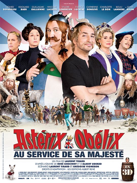 Asterix & Obelix - Im Auftrag Ihrer Majestät : Kinoposter