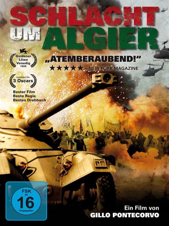 Schlacht um Algier : Kinoposter