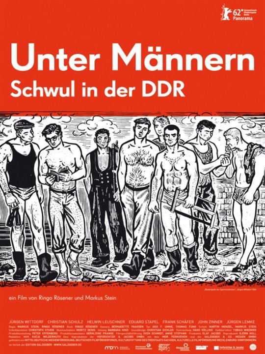 Unter Männern - Schwul in der DDR : Kinoposter