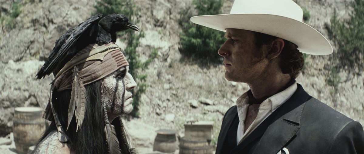 Lone Ranger : Bild Johnny Depp, Armie Hammer