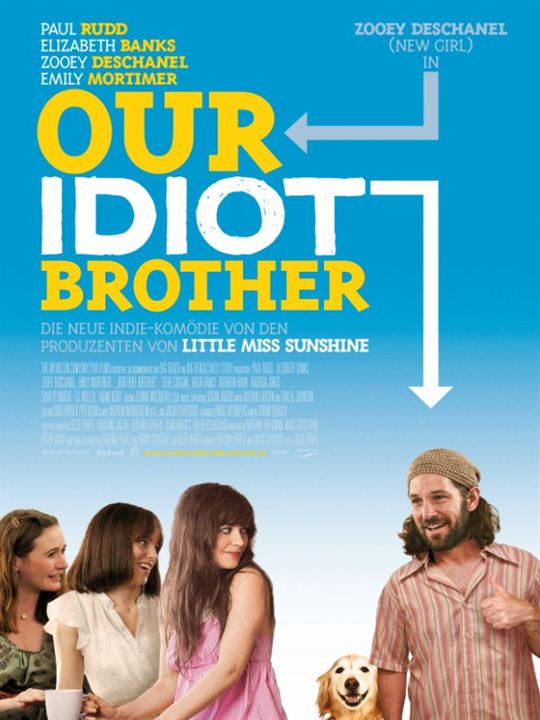 Our Idiot Brother : Kinoposter