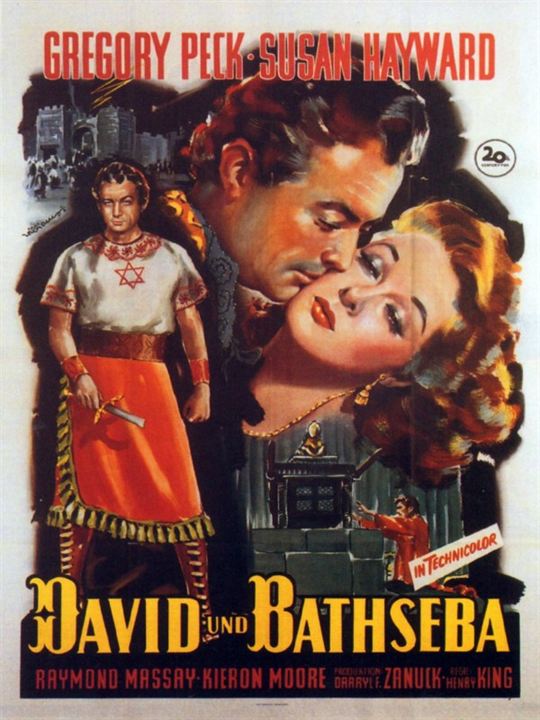 David und Bathsheba : Kinoposter