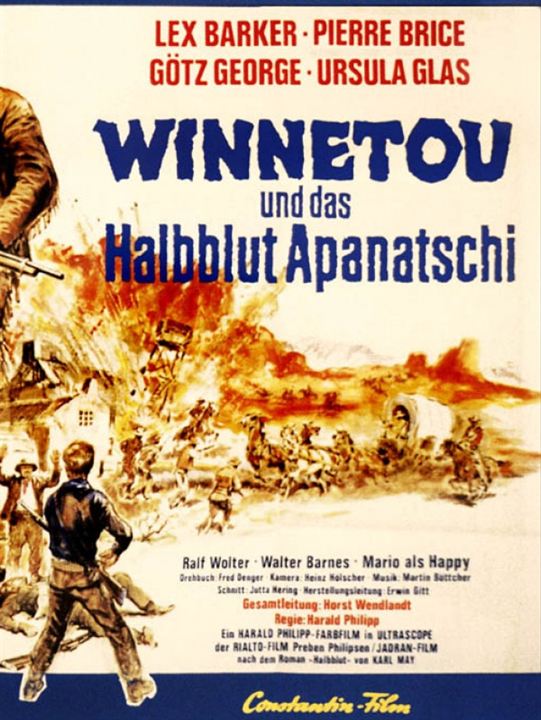 Winnetou und das Halbblut Apanatschi : Kinoposter