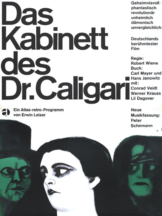 Das Cabinet des Dr. Caligari : Kinoposter