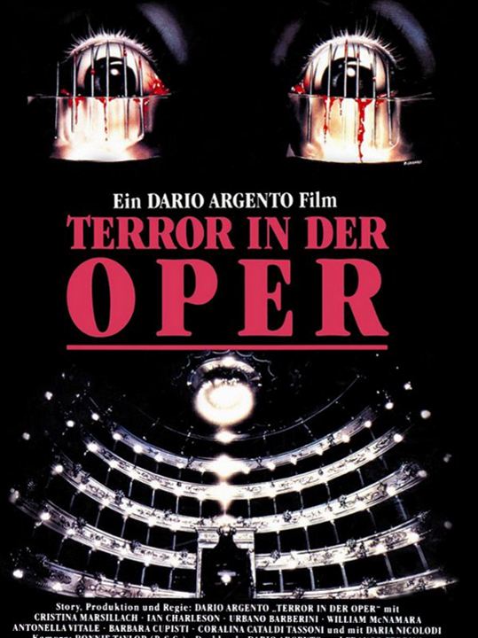 Terror in der Oper : Kinoposter