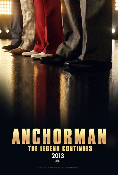 Anchorman - Die Legende kehrt zurück : Kinoposter