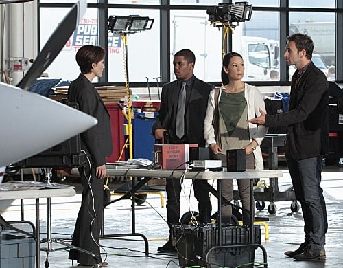 Elementary : Bild Lucy Liu, Reiko Aylesworth, Jonny Lee Miller