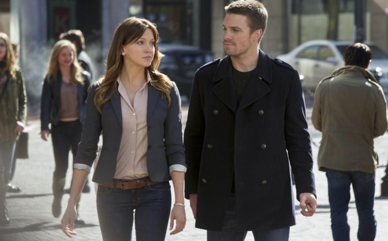 Arrow : Bild Stephen Amell, Katie Cassidy