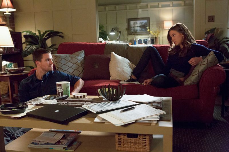 Arrow : Bild Stephen Amell, Katie Cassidy