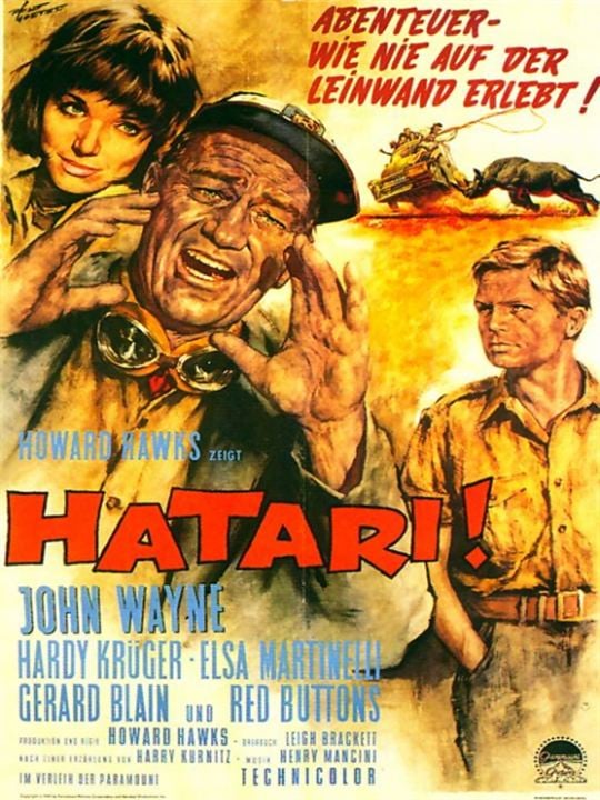 Hatari! : Kinoposter