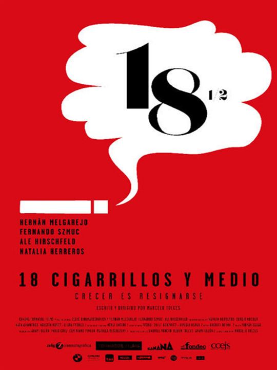 18 cigarrillos y medio : Kinoposter