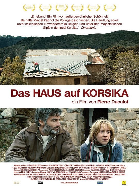 Das Haus auf Korsika : Kinoposter