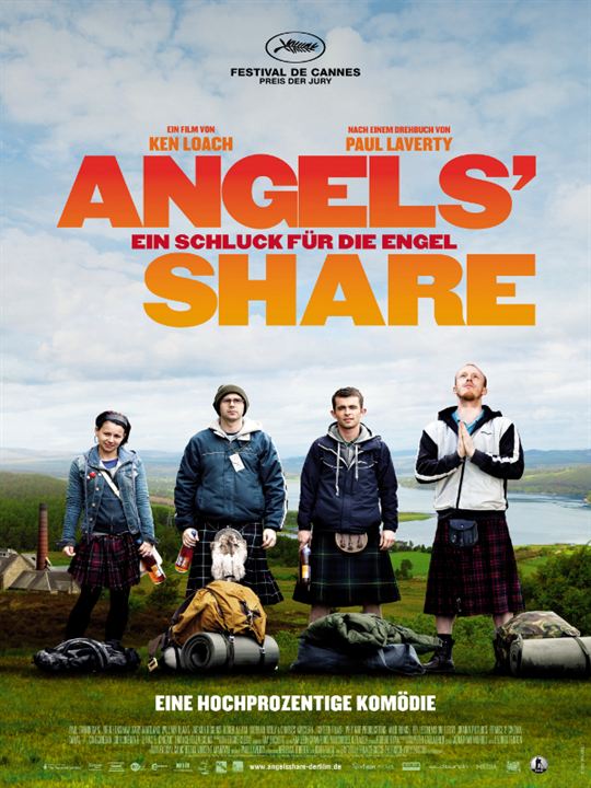 Angels' Share - Ein Schluck für die Engel : Kinoposter