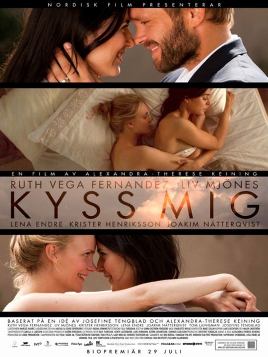 Küss mich - Kyss mig : Kinoposter