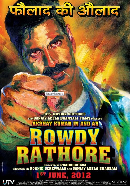 Rowdy Rathore : Kinoposter