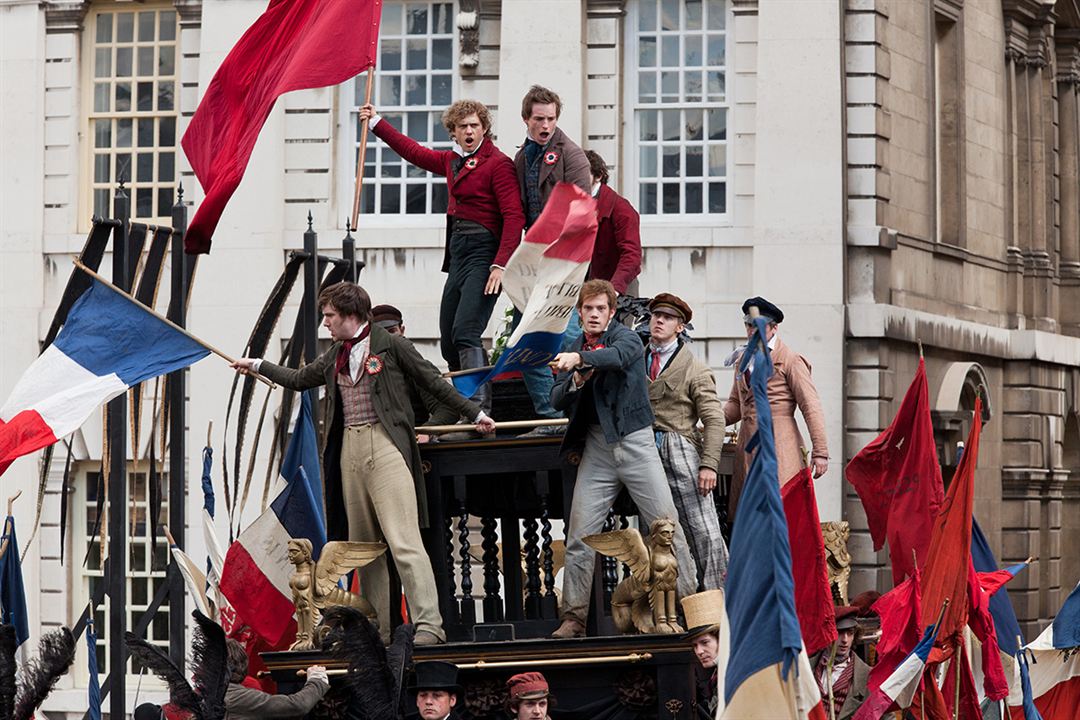 Les Misérables : Bild Aaron Tveit, Eddie Redmayne