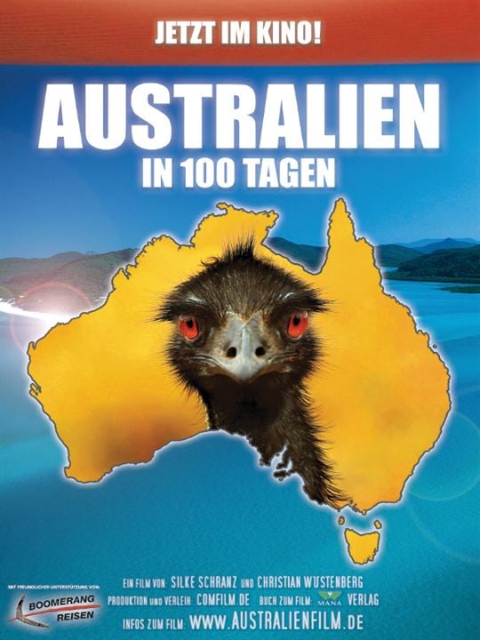 Australien in 100 Tagen : Kinoposter