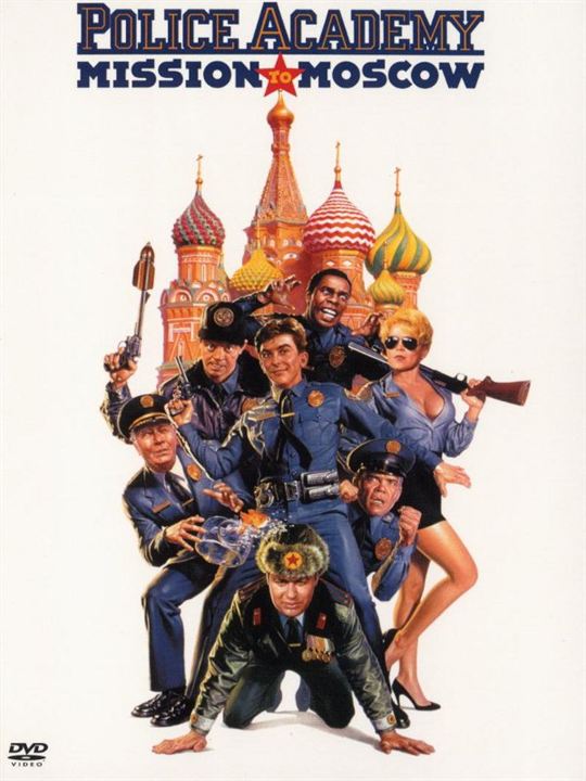 Police Academy 7 – Mission in Moskau : Kinoposter