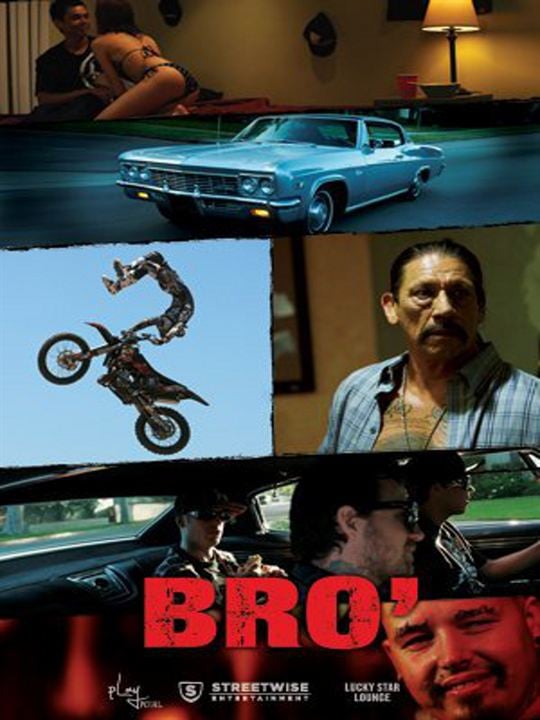 Bro' - Machete Meets Motocross : Kinoposter