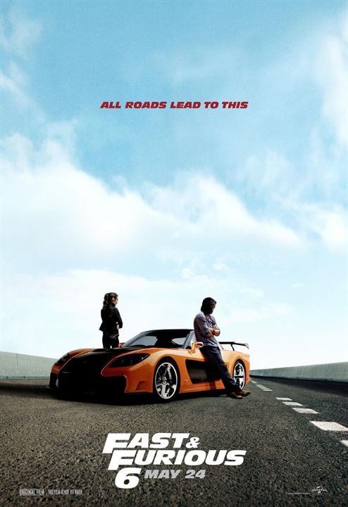 Fast & Furious 6 : Kinoposter