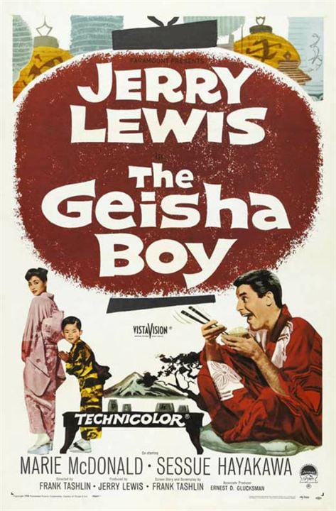 Der Geisha Boy : Kinoposter