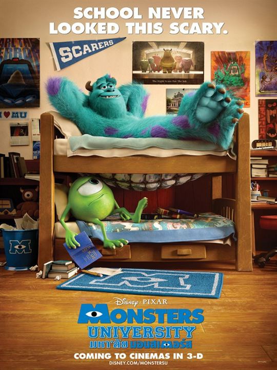 Die Monster Uni : Kinoposter