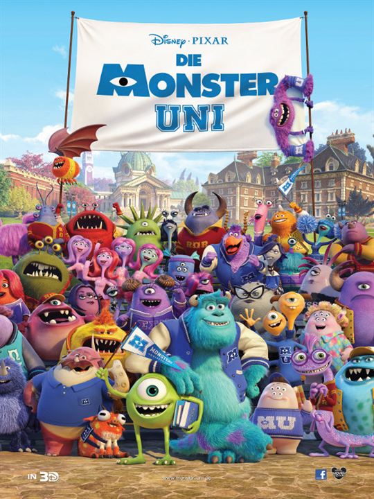 Die Monster Uni : Kinoposter