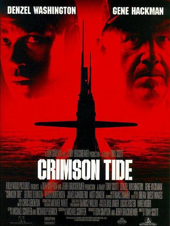 Crimson Tide - In tiefster Gefahr : Kinoposter