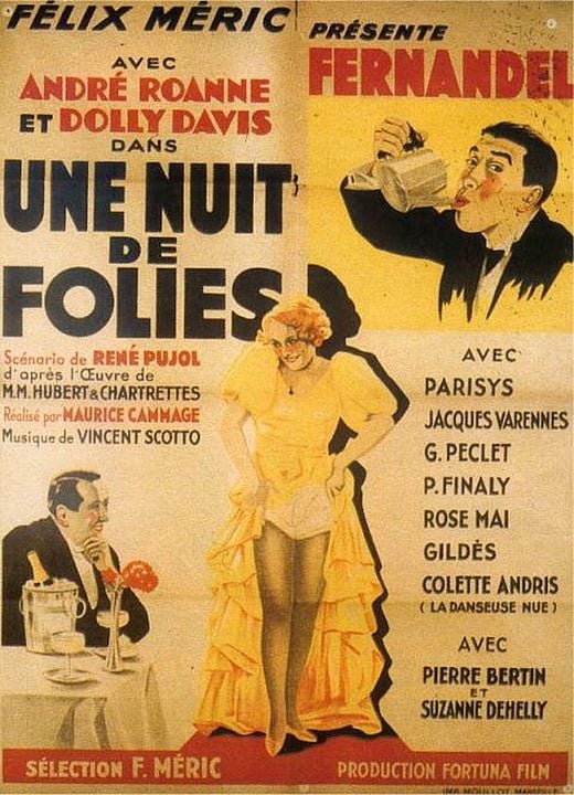 Une nuit de folies : Kinoposter