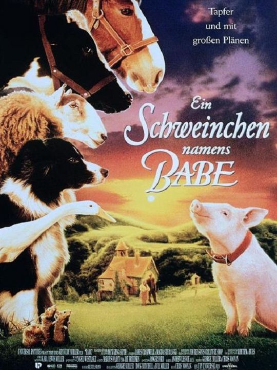 Ein Schweinchen namens Babe : Kinoposter